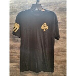 Grunt Style T-Shirt Tee Hail To The King USA Men's  Small  Black